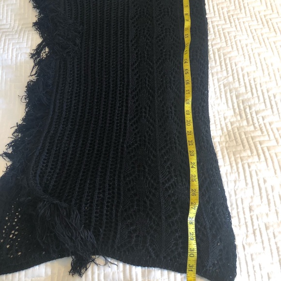 BCBG Mazaria crochet cape - Picture 9 of 9